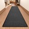 Runner Rug 2x10 – Non-Slip, Washable, Low Pile, Indoor Hallway, Kitchen, Bedroom, Black Pointillism